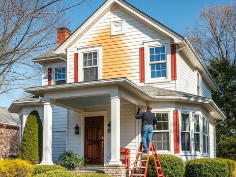 Exterior Painting in Boston, MA