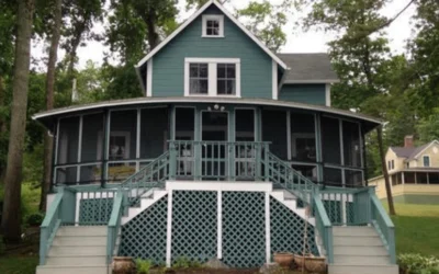 Exterior Painting a 1930s-Era Lake Camp in Harvard, MA