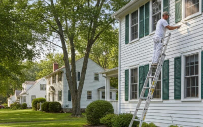 How Exterior Home Painting Helps Prevent Wood Rot and Moisture Damage